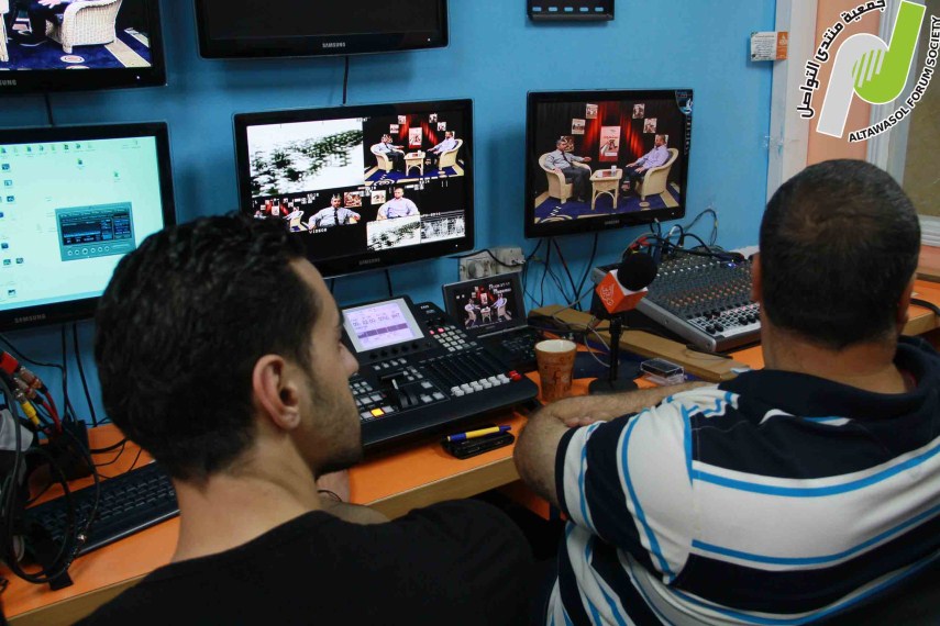 جانب من حلقات ذكرى النكبة على شاشة فضائية  هنا القدس